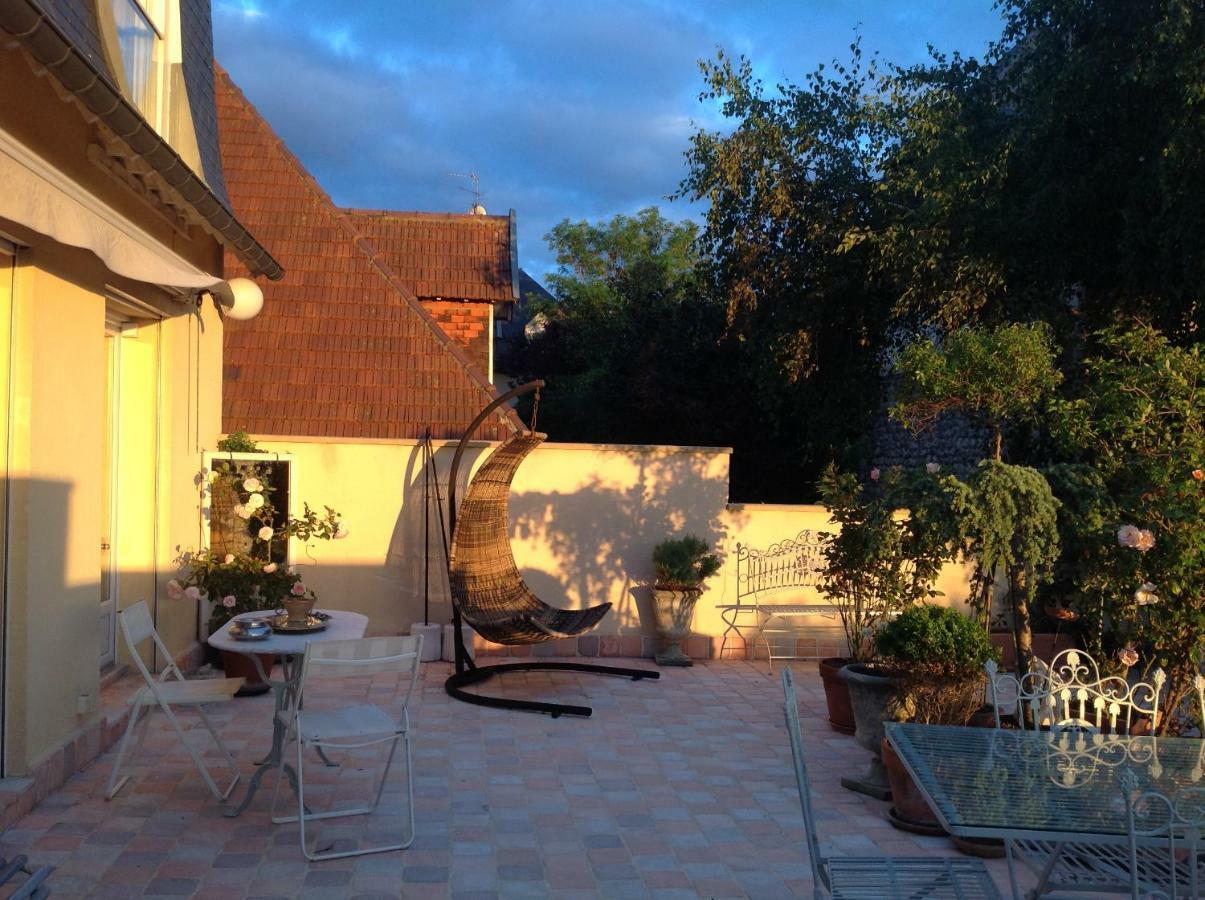 Appartement Terrasse Face Mer Villerville Eksteriør billede